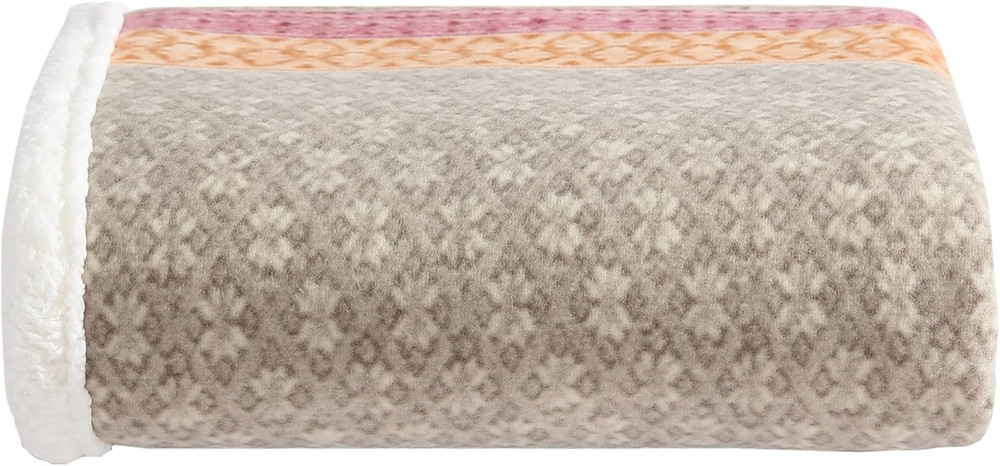 Eddie Bauer - Throw Blanket, Super Soft Reversible Sherpa & Brushed Fleece Beddi