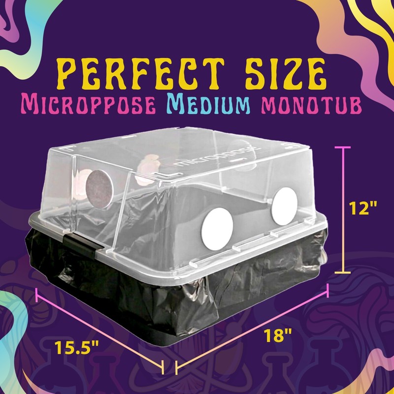 Medium Beginners Mushroom Grow Kit | Indoor Grow Kit w/ Bulk Substrate gallery