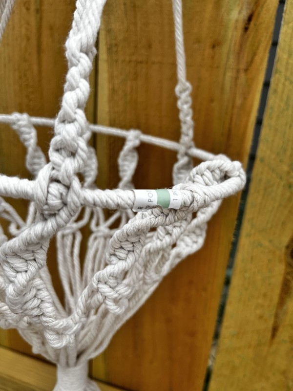 Macrame Plant Holders 2pcs lot NEW gallery
