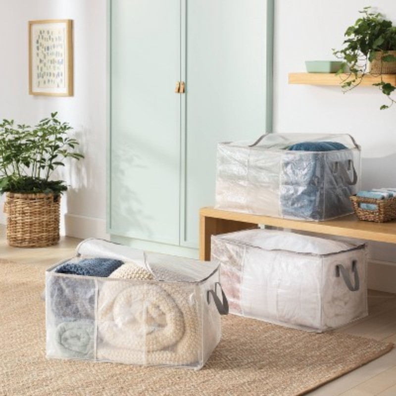 3pk Storage Large Capacity Bags - 13.58in H x 24in W x 16in D gallery
