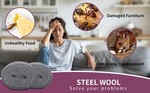 Steel Wool for Mice Control - |15FT (150G)| - Steel Wool 0000 Fill Fabric gallery