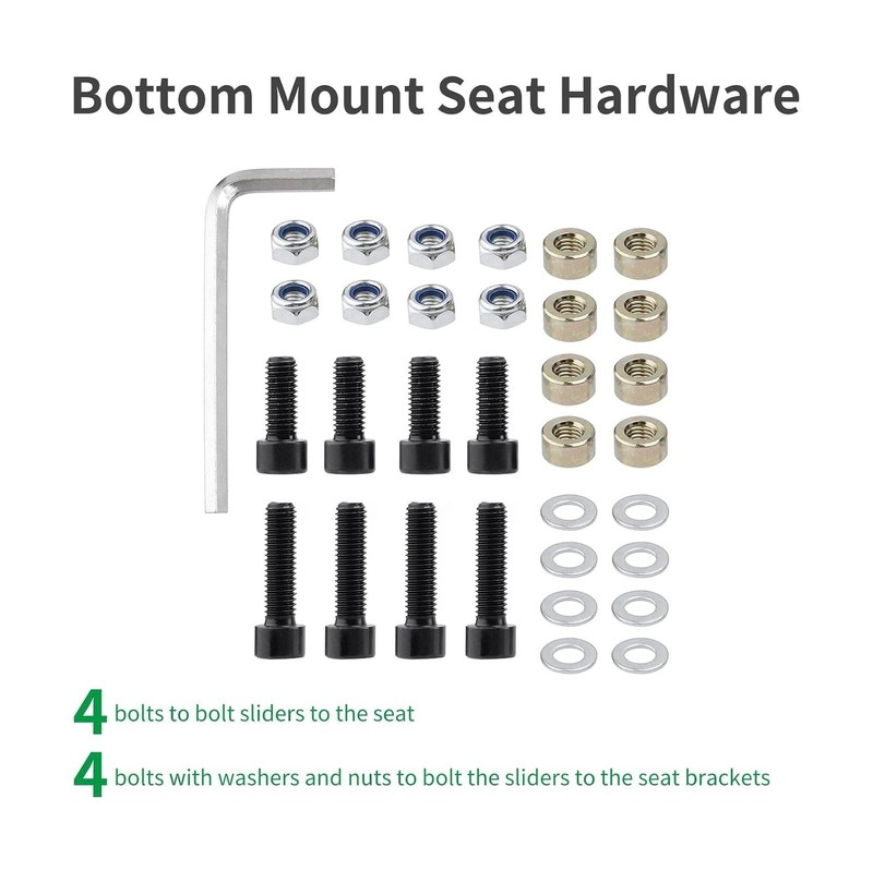 Universal Racing Seat Bracket Durable For Bride,Recaro,Sparco,NRG, MOMO, and OMP gallery