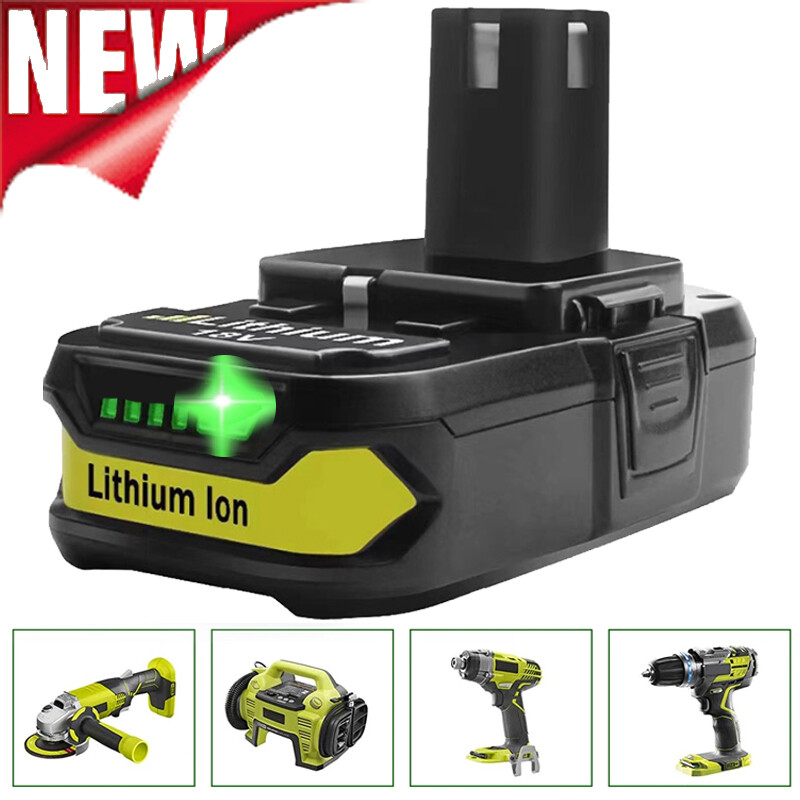 P102 Replacement For RYOBI 3.0AH 18V Compact Lithium Battery P108 P107 P106 PACK gallery