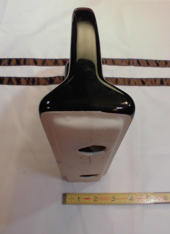 Ceramic *Glossy Black* Large Corner Bath-Shower Soap Dish-Tray-Shelf, New Mint gallery