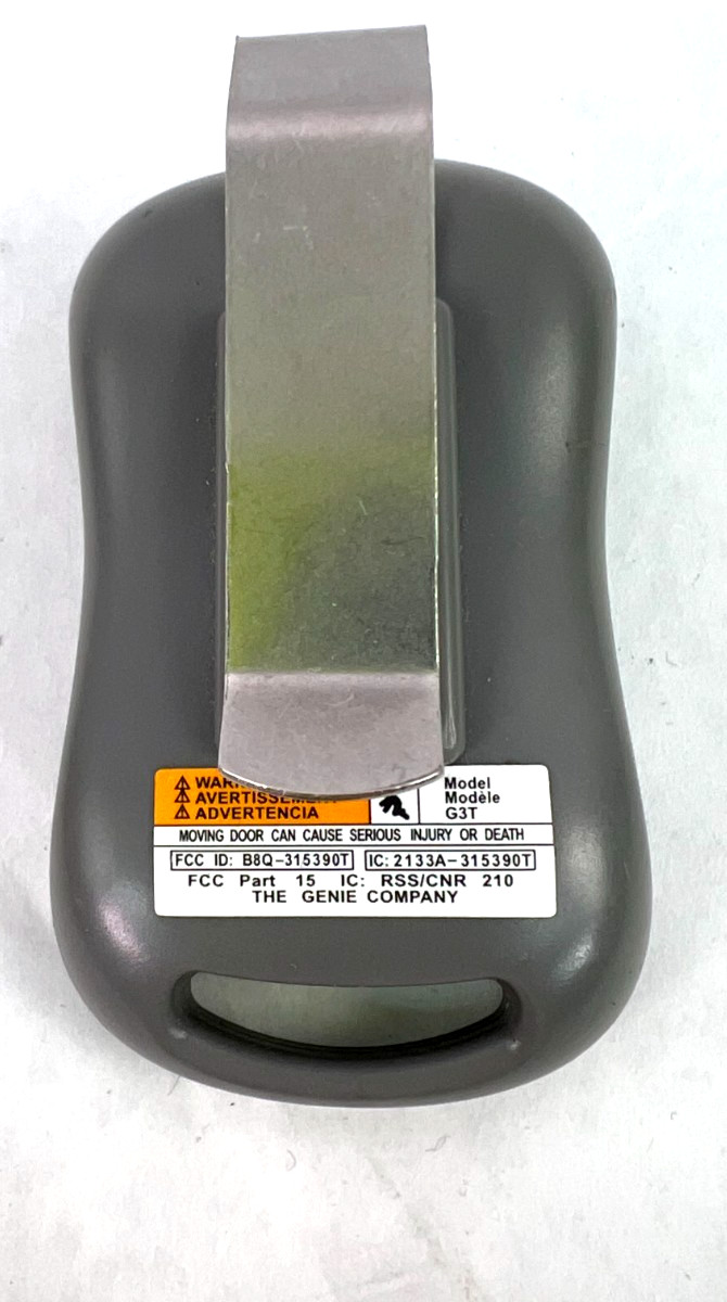 Genuine Genie G3T (3-Button) Replacement Garage Door Gate Opener Remote gallery