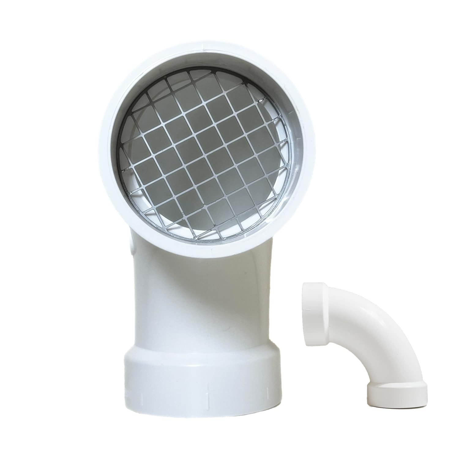 PVC termination vent with stainless steel For 2" Pipe, 90 Degrees gallery