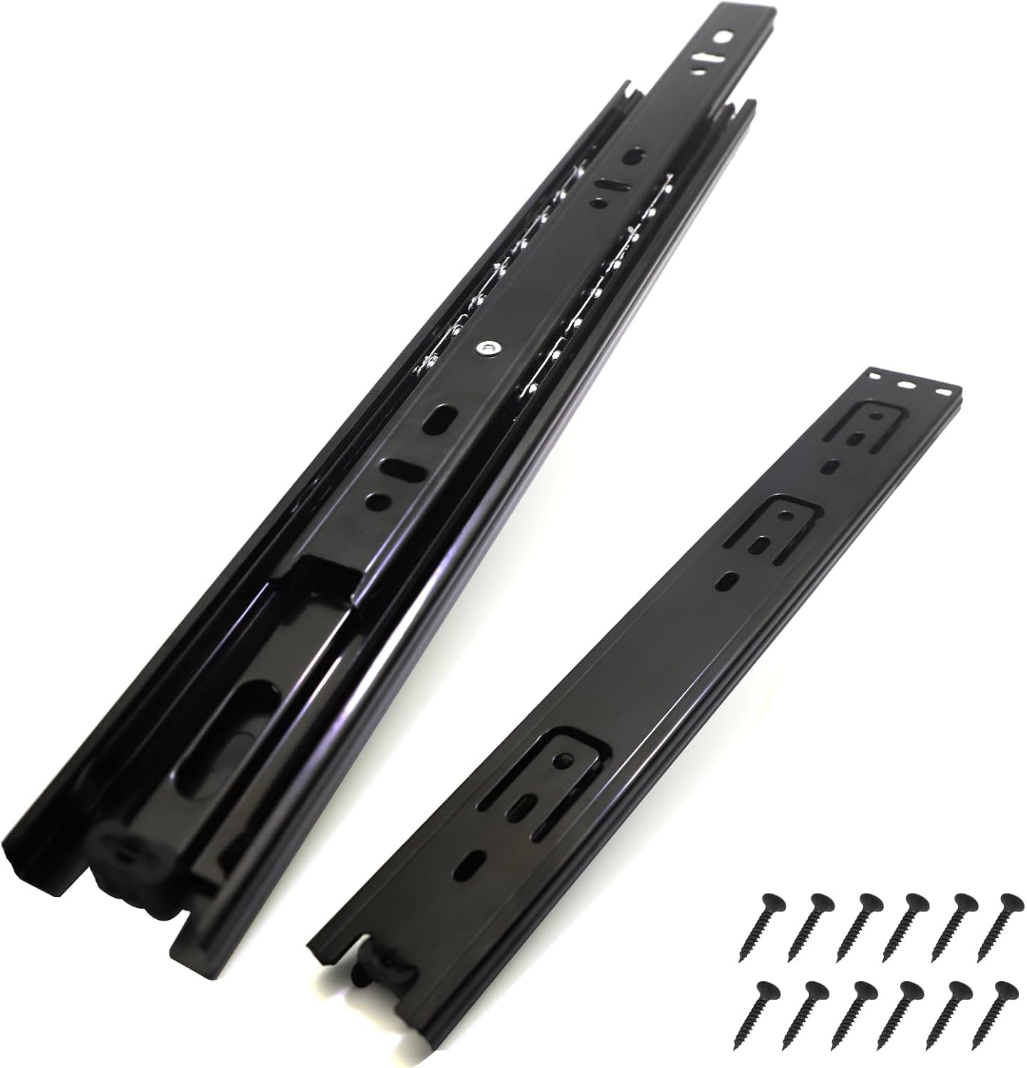 11in Soft Close Drawer Slide Full Extension Ball Bearing gallery
