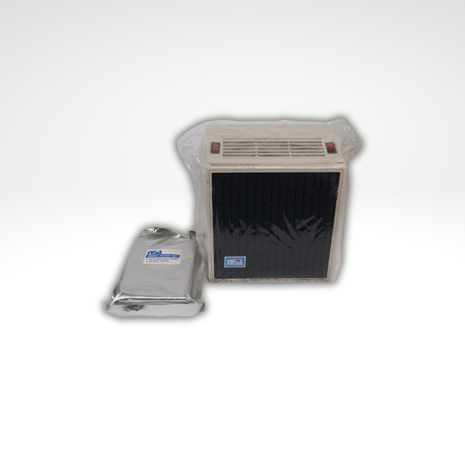 NSA 1200A Environmental Air System Electrostatic Air Filter Set Vintage gallery
