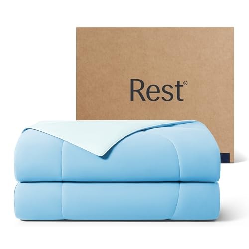 Aqua Blue Aqua Blue Comforter - Evercool - Full/Queen - 90"x90" gallery
