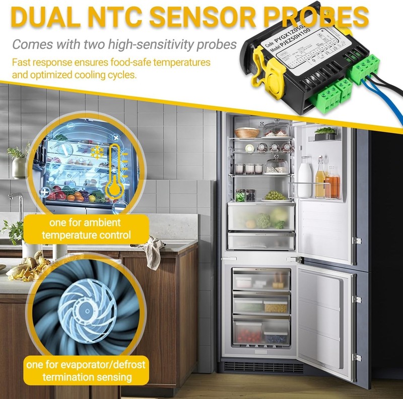 PJEZS0H100 Temperatur Controller Fit for Carel and All Refrigerator Types gallery