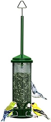 Squirrel Buster Mini Squirrel-Proof Bird Feeder for Wild Birds – 4 Metal Perc... gallery