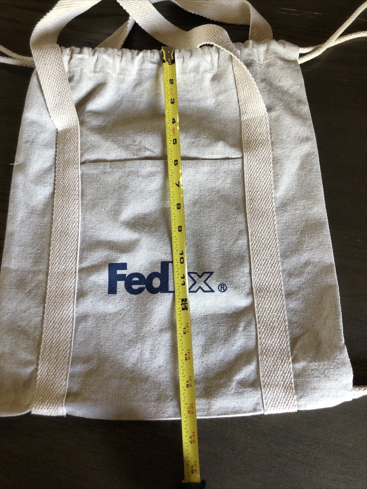 FED-EX Canvas Backpack/tote Bag Unique  4
