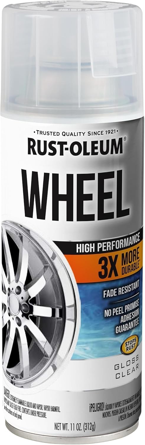 366439 High Performance Wheel Spray Paint, 11 Oz, Gloss Clear gallery