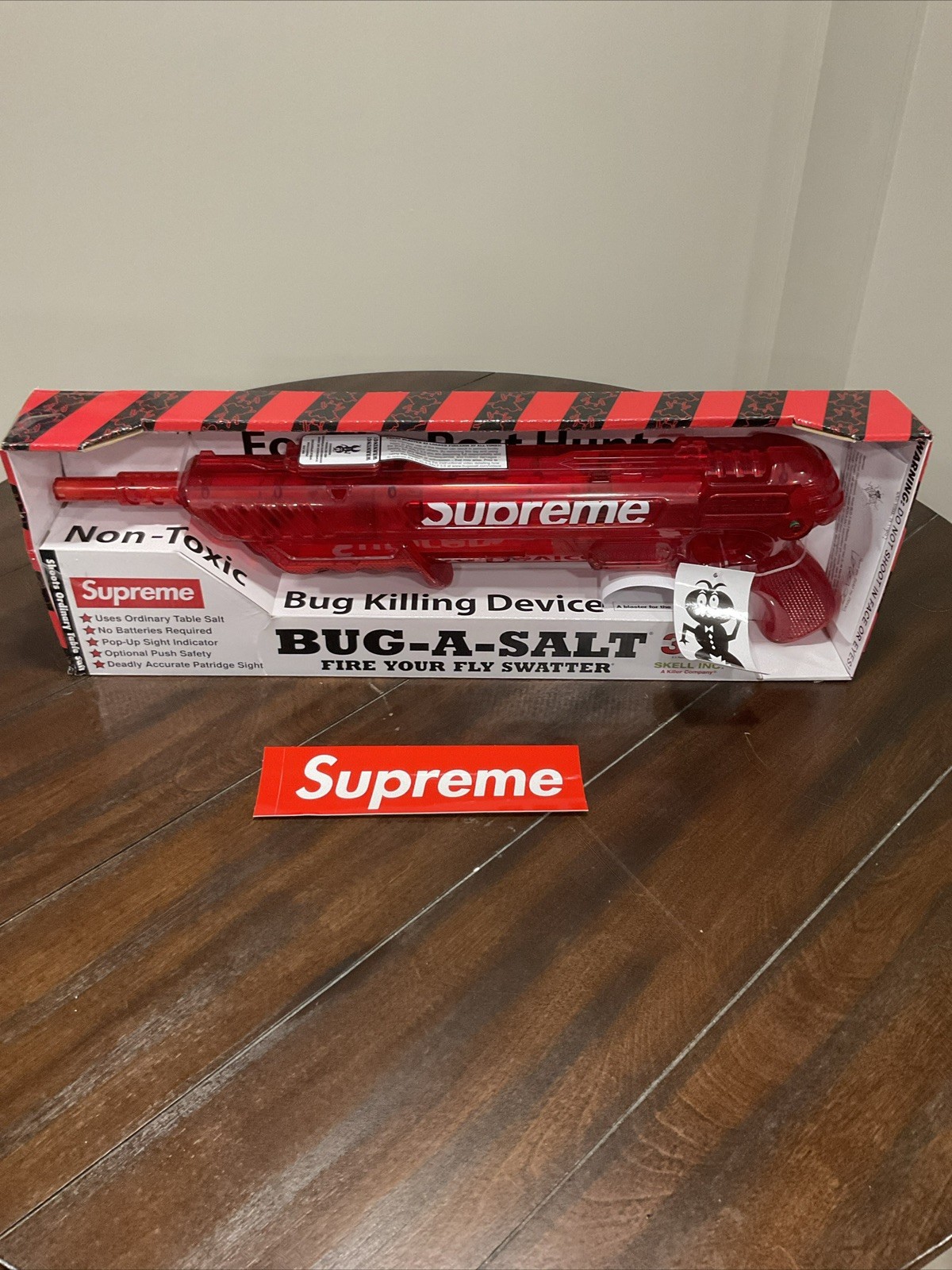 Supreme Bug-a-Salt 3.0 SS26 Bug Table Salt Gun + FREE STICKER gallery