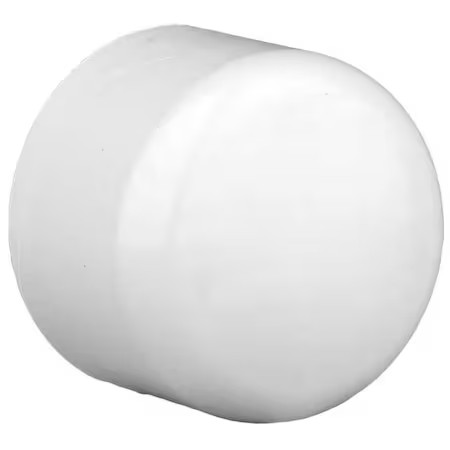 Pvc Socket Cap, Hub, 2 In Pipe Size, 1Wkk7