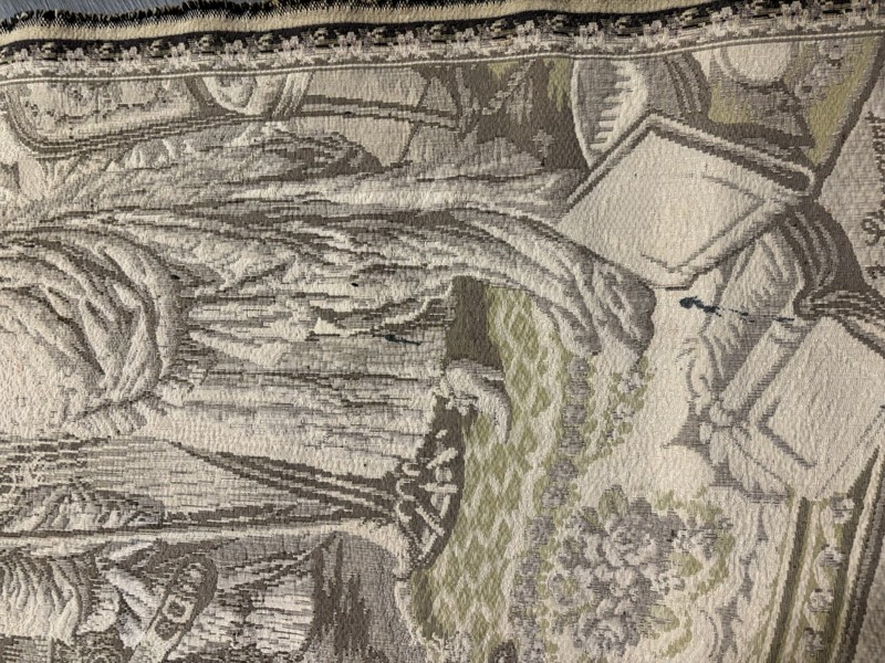 George Washington Belgian Machine-Woven Tapestry 42" x 28 1/4 " 1900's gallery