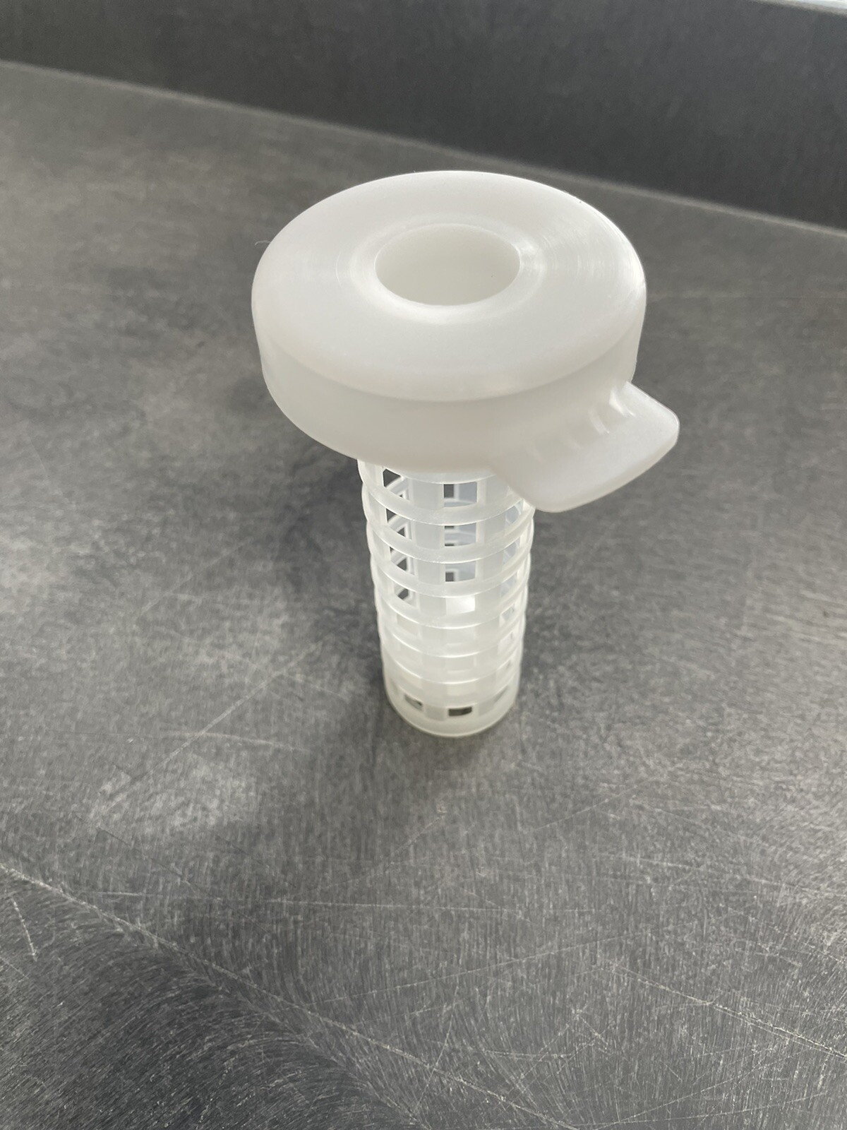 No Splash Cap Water Bottle Easy Load 55mm Snap On Aqua H2O Anti Splash Non Spill gallery
