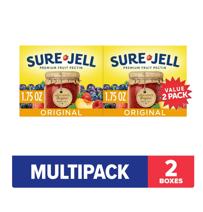 Sure-Jell Original Fruit Pectin Value Pack Bulk Canning Supplies for Homemade J gallery