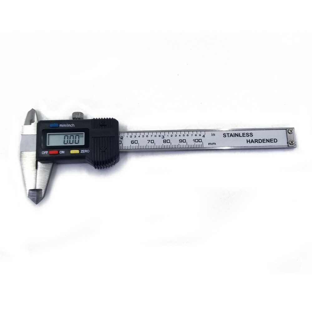 4" 100mm Digital Electronic Caliper LCD Stainless Steel Measure
