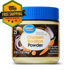 Great Value Chicken Bouillon Powder – 3.75 oz Jar