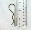 Hitch Pin Clip ~ 5/32 inch Diameter X 2 15/16" length ~ Zinc Plated Spring Steel gallery