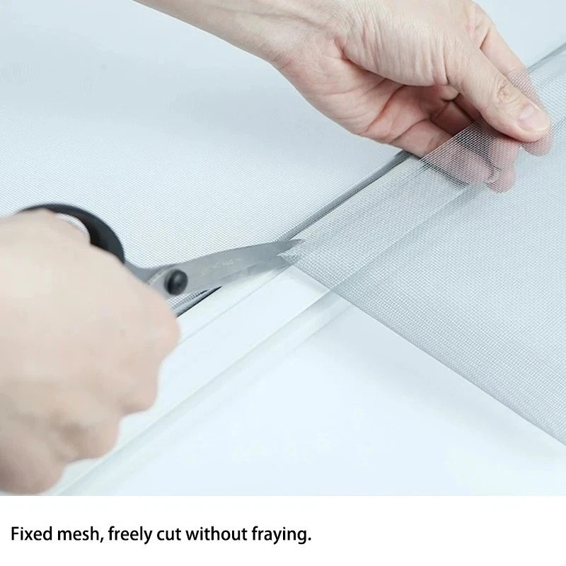 DIY Large Size Window Screen Mesh, Pet-Proof and Mosquito/Insect Resistant, Suit gallery