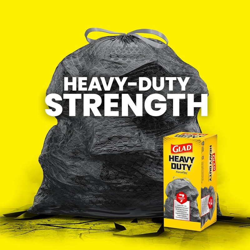 Stretchable ForceFlex Large Trash Bags, 30 Gallon - 100 Ct gallery