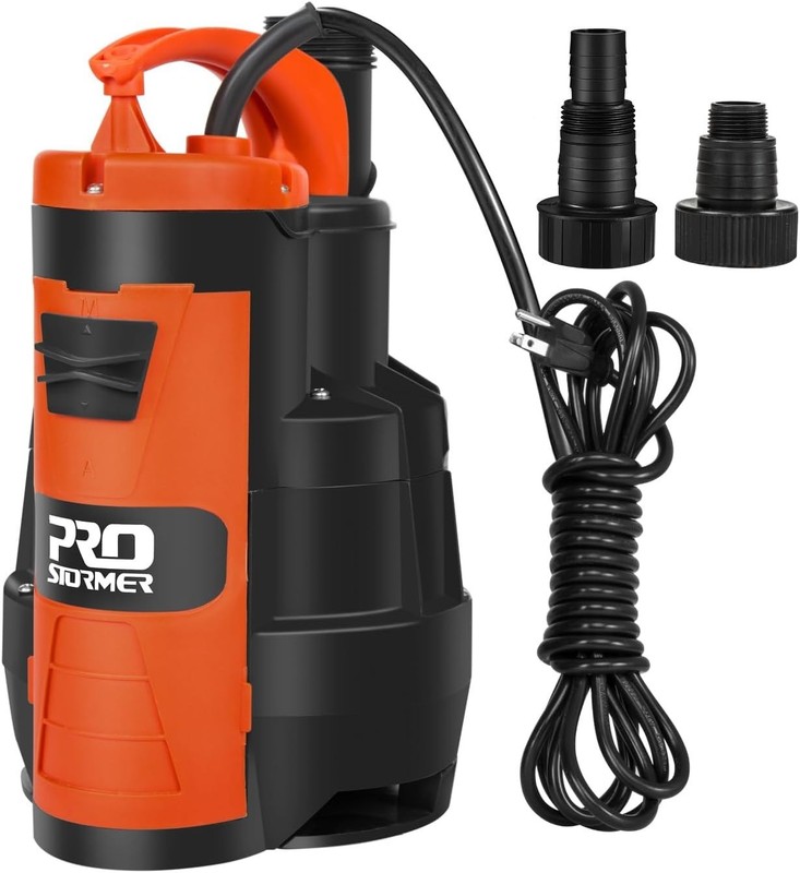 High-Efficiency 3500 GPH Submersible Pump with Float Switch for Easy Operation gallery