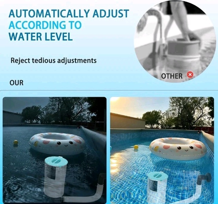 Pool Surface Float Skimmer, No Installation Required gallery