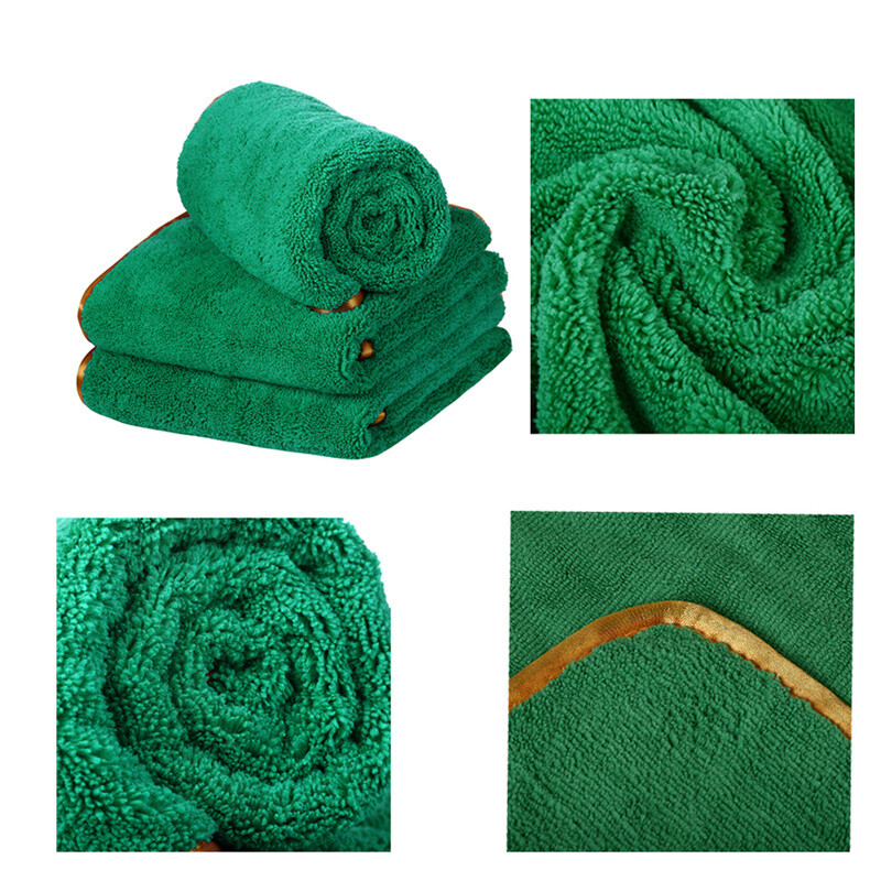 Large Microfiber Towel Elite Deluxe Soft Car Wash Drying Cleaning Cloth 16"x 24" gallery