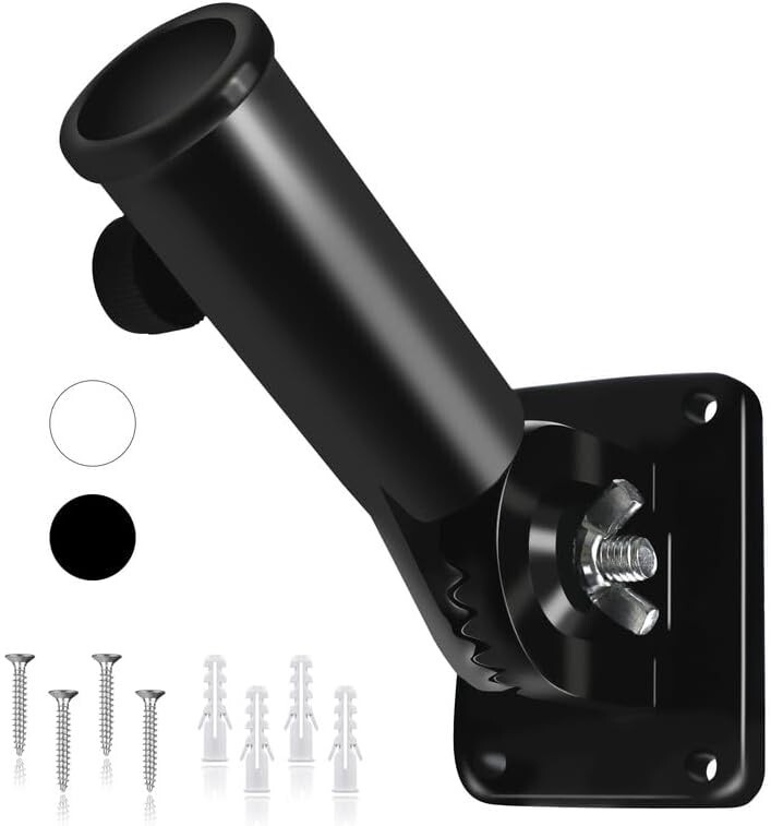 Flag Pole Holder for Outside,Multi-Position Aluminum Adjustable Bracket Mount gallery