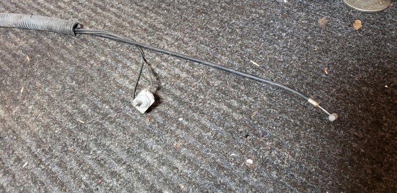 OEM Killswitch & Throttle Cable For Tanaka TLE-550 2.5HP Gas Engine Edger gallery