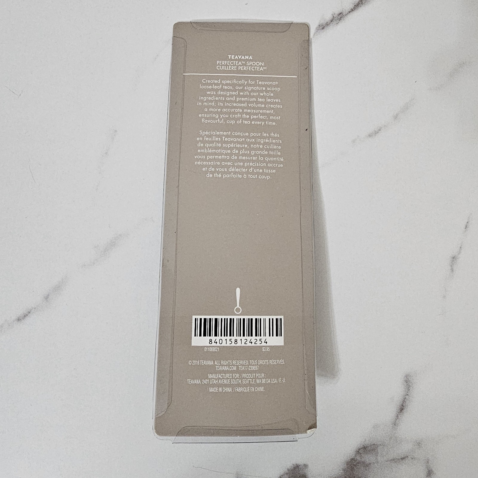 Teavana Perfectea Stainless Steel Tea Spoon Scoop Teaspoon gallery