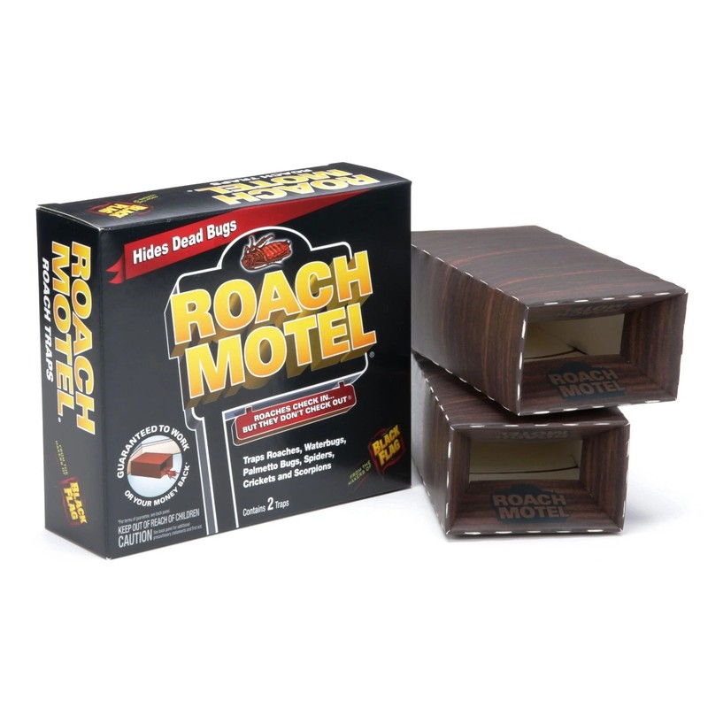 Black Flag Roach Motel Indoor Insect Trap 2 Pack No Odor Easy Use gallery
