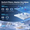 Consciot PC18H Cordless Pool Vacuum - 1110 GPH 87.5 Pole 75Min gallery