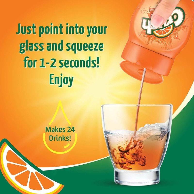 , Orange, Liquid Water Enhancer – New, Better Taste! (4 Bottles, Makes 96 Flavor gallery
