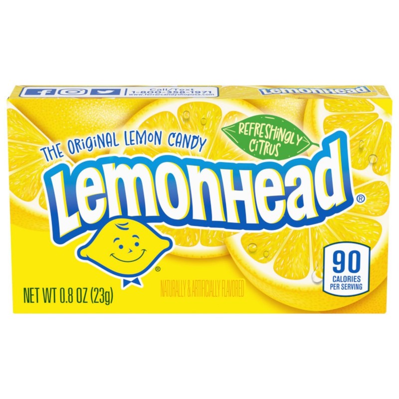Hard Lemon Candy, 0.8 Ounce Boxes (Pack of 24) gallery