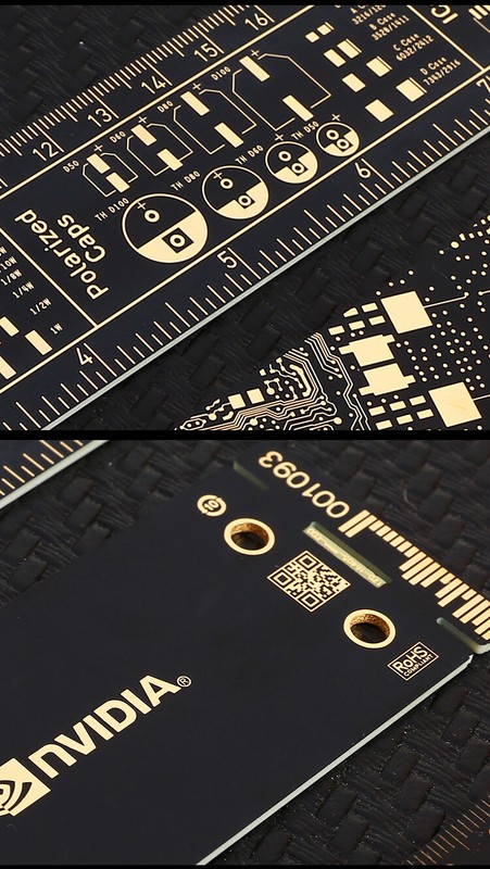 NVIDIA GeForce GTX PCB Engineering Ruler 2nd Generation 12" gallery