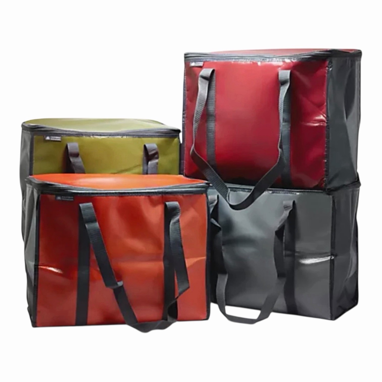 California Innovations S/4 Super Shopper Tote Bags w/ Zip Closure(Random Colors) gallery