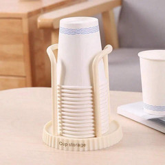 1pk Cup Storage Rack Multi-Use Paper Cup Holder Houshold Coffee Tea Cup Supplies