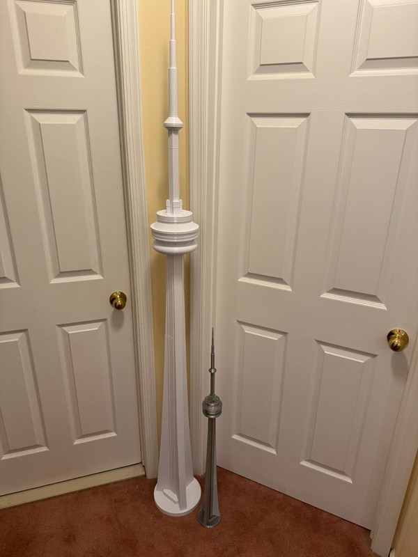 Extra Large CN Tower Model- 3D Printed gallery
