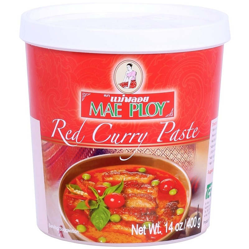 Versatile 14oz Red Curry Paste - Pure Thai Flavor, Resealable for Freshness gallery
