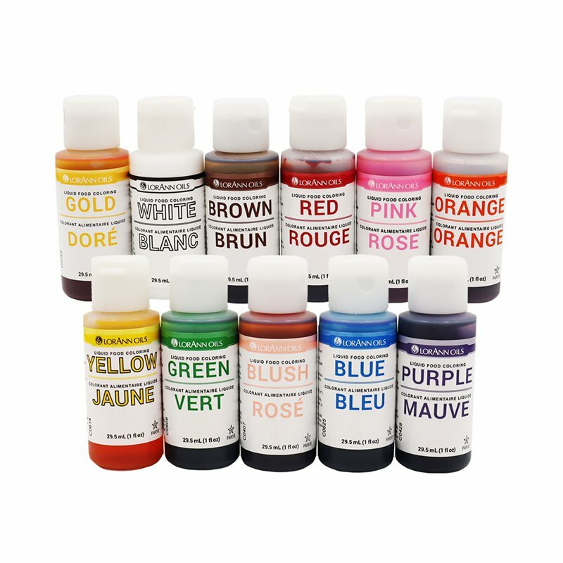 Liquid Food Coloring 1 oz LorAnn Choose from 12 Different Colors Frosting Baking gallery