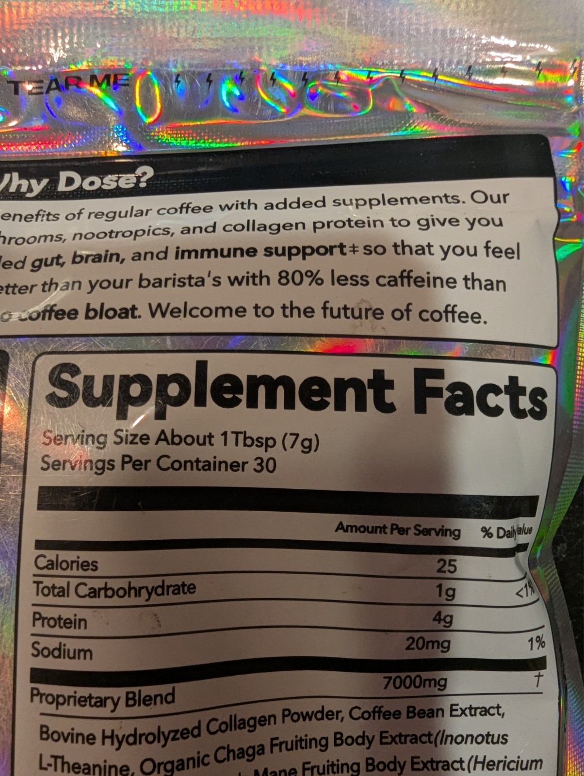 Everyday Dose Coffee+ 7.4oz (2 Pack) – EVERYDAY DOSE Mushroom Collagen Protein. gallery