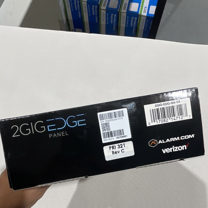 2GIG 2GIG EDGE Security & Control Panel White LTE Wi-Fi Bluetooth 2GIG-EDG-NA-VA gallery
