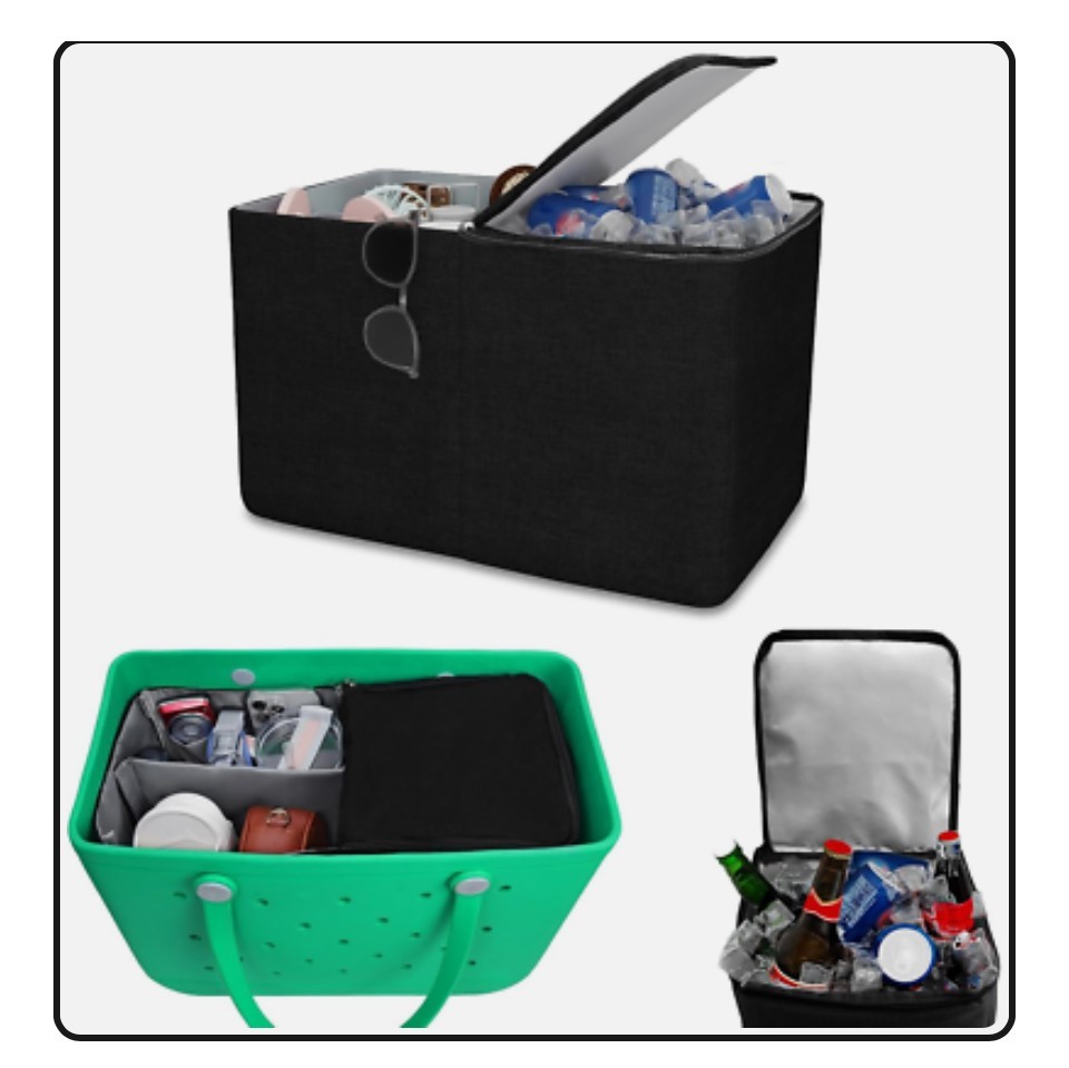 Cooler Organizer Compatible with Bogg Bag X Large Portable Leak-Proof Eva Beach gallery