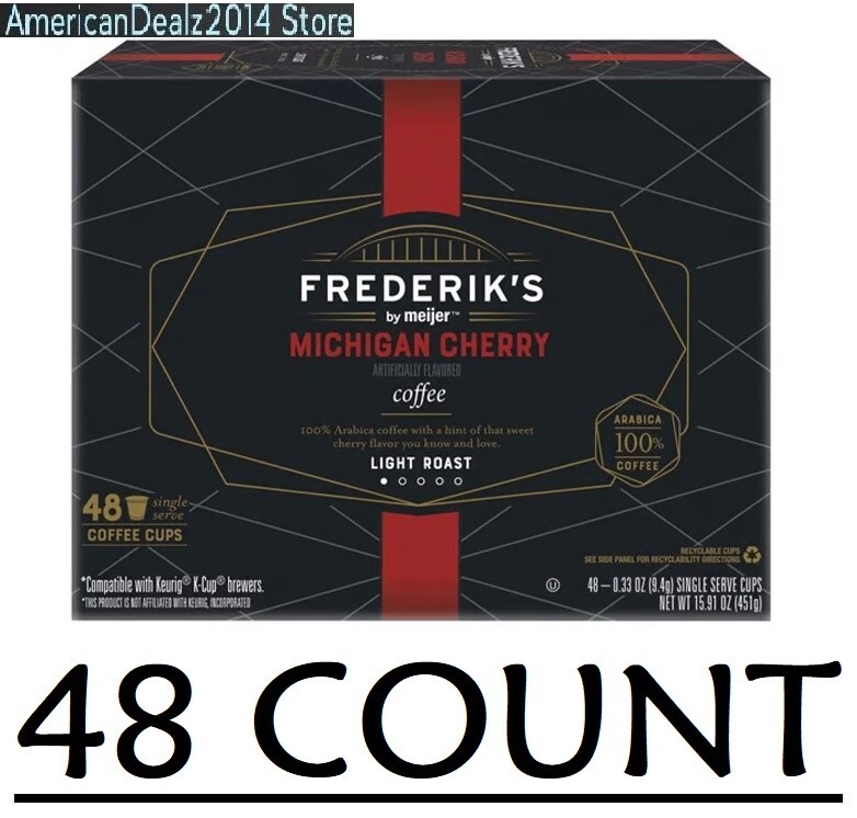 48 Count - Michigan Cherry Coffee Light Roast Keurig K Cup Frederik's Meijer gallery