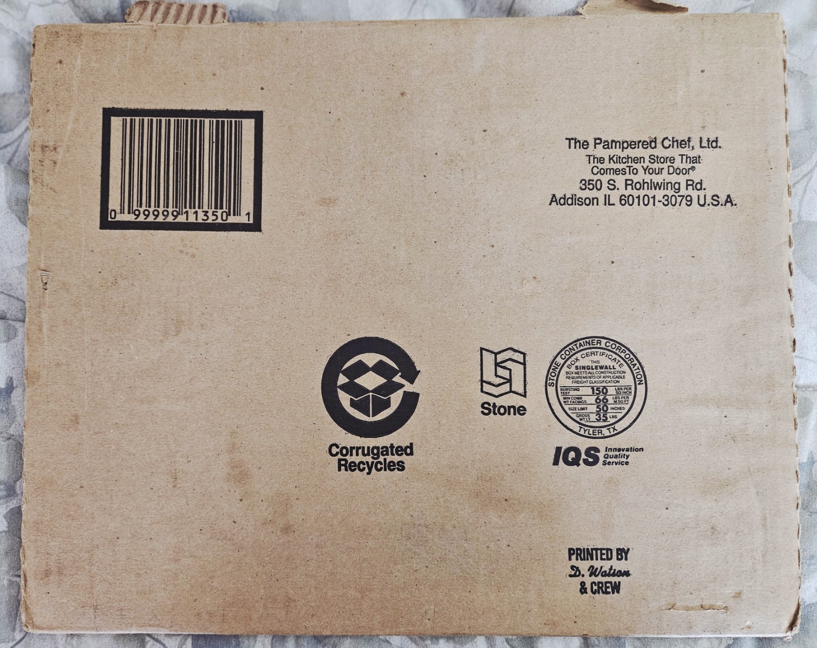 Pampered Chef 12 x 15 Stoneware Rectangular Baking Stone #1350 Pizza Cookie gallery
