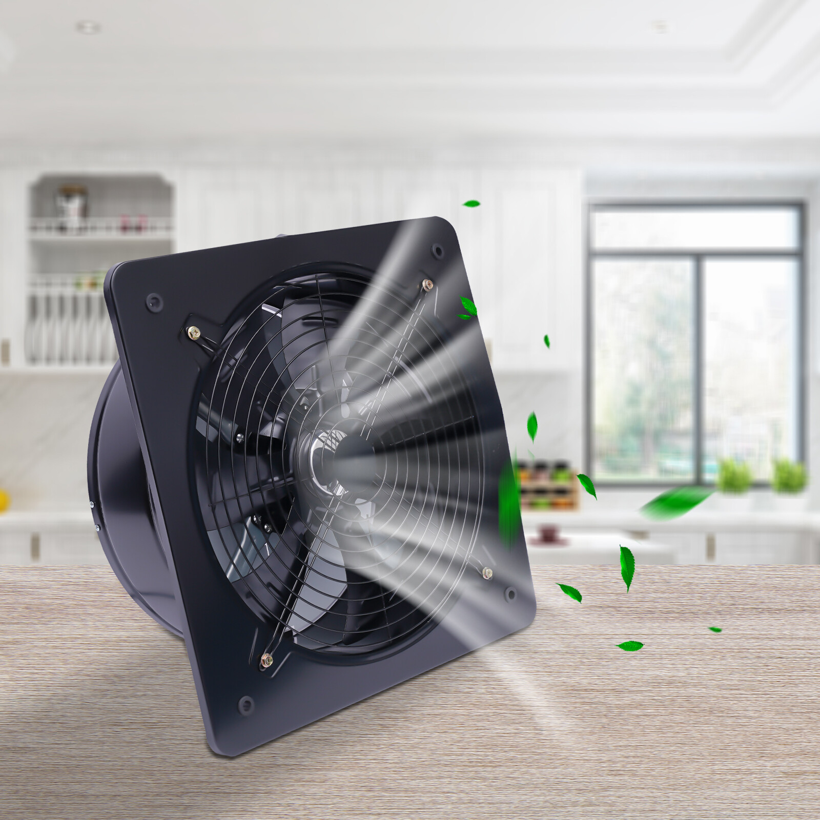 Fan 16'' Utility Blower Fan 4700CFM Industrial Axial Flow Fan gallery