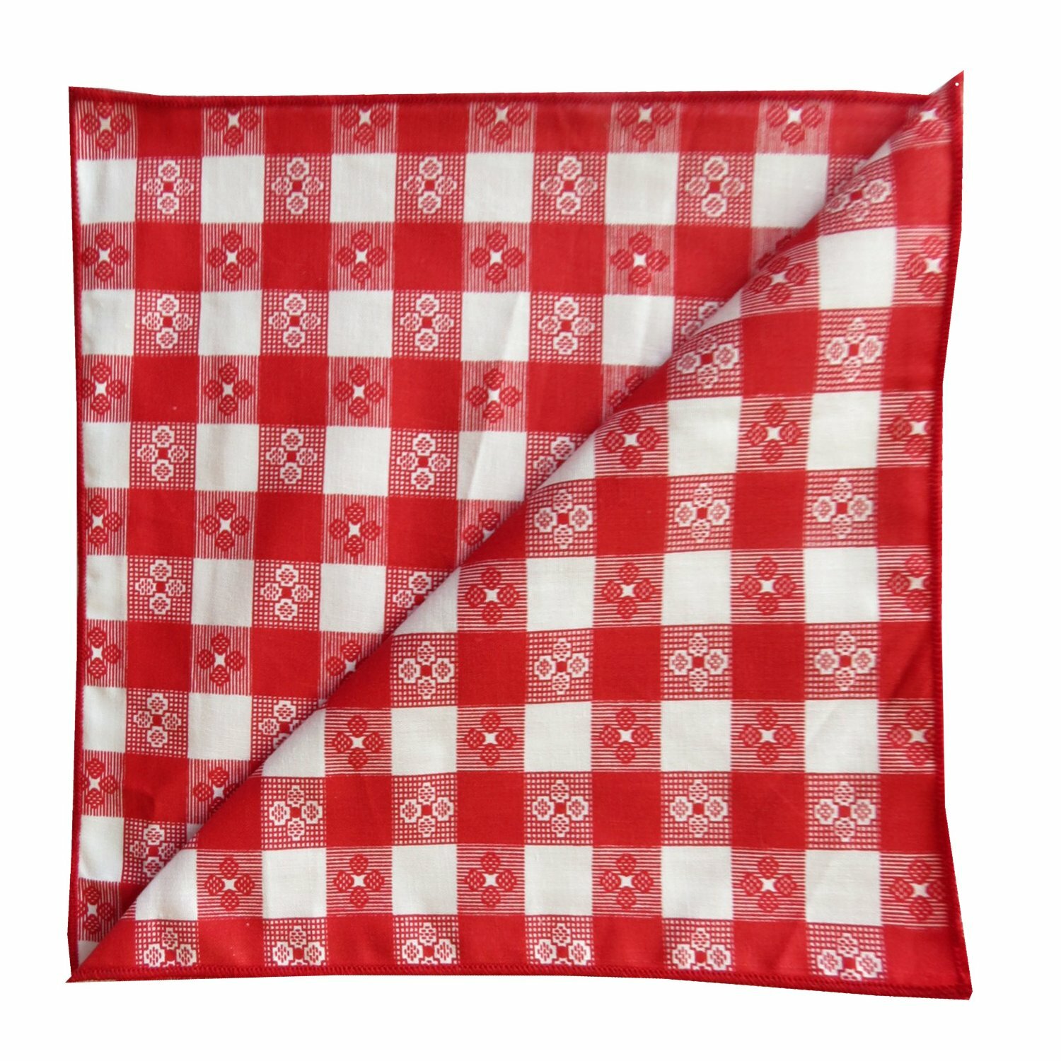 Tavern Gingham Checker Plaid Design Restaurant Style Tablecloth for Picnic/Party gallery